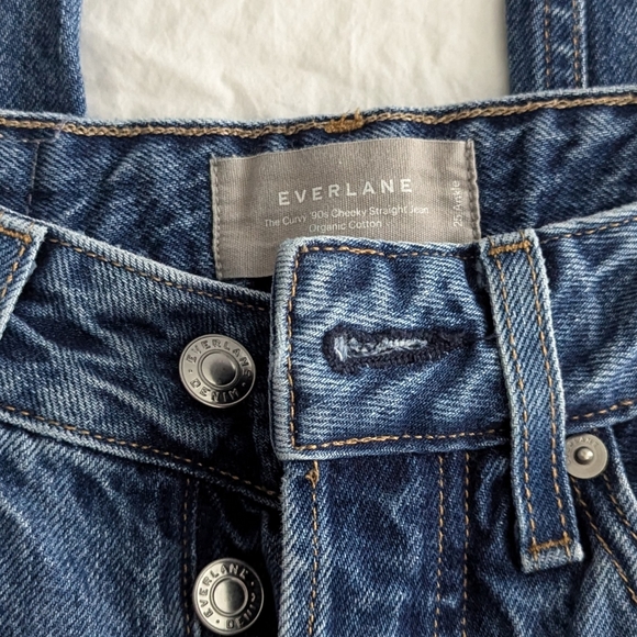 Everlane curvy 90s cheeky jean 24 ankle length - Picture 5 of 7